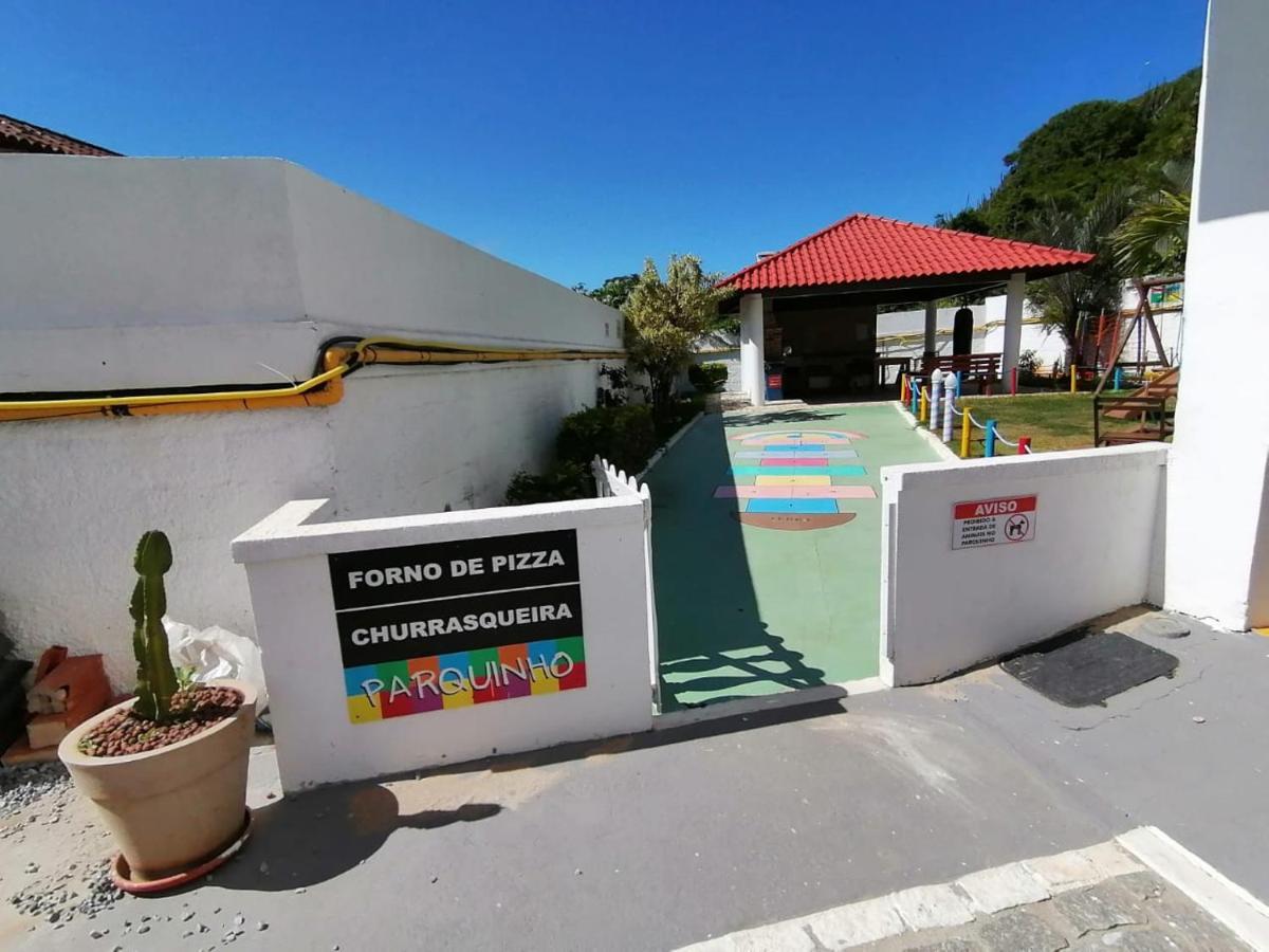 Apto Na Orla Da Praia Grande Com Piscina E Garagem อาร์ไฮยัล โด กาโบ ภายนอก รูปภาพ