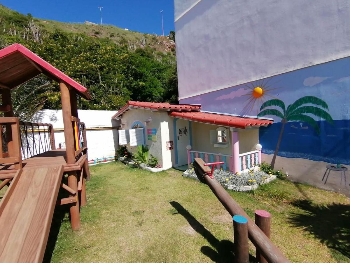 Apto Na Orla Da Praia Grande Com Piscina E Garagem อาร์ไฮยัล โด กาโบ ภายนอก รูปภาพ