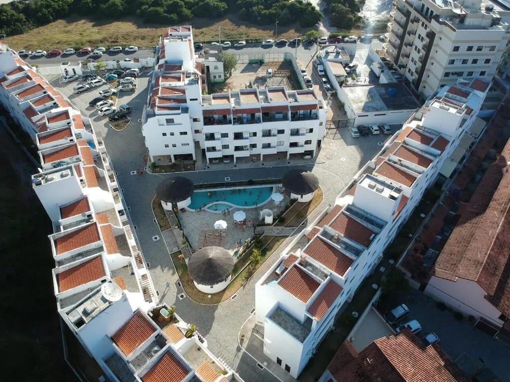 Apto Na Orla Da Praia Grande Com Piscina E Garagem อาร์ไฮยัล โด กาโบ ภายนอก รูปภาพ