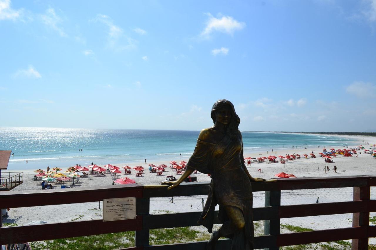 Apto Na Orla Da Praia Grande Com Piscina E Garagem อาร์ไฮยัล โด กาโบ ภายนอก รูปภาพ